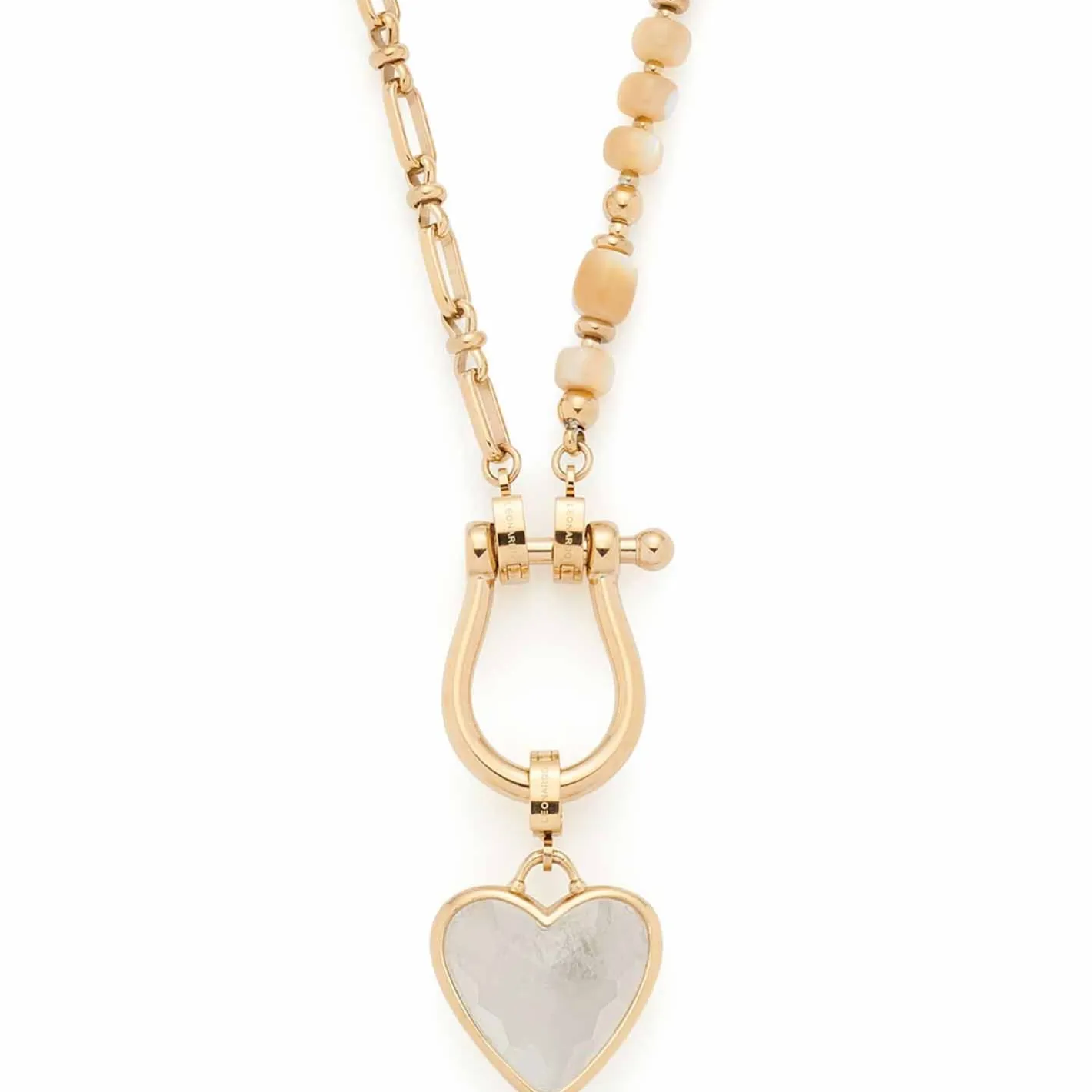 Set Halskette KAREEN 69 cm gold Clip & Mix*LEONARDO