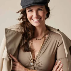 Set Halskette KAREEN 69 cm gold Clip & Mix*LEONARDO