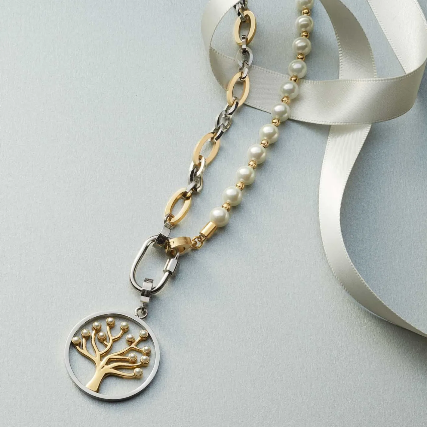 Set Halskette PAMELA 63 cm Clip & Mix*LEONARDO Discount