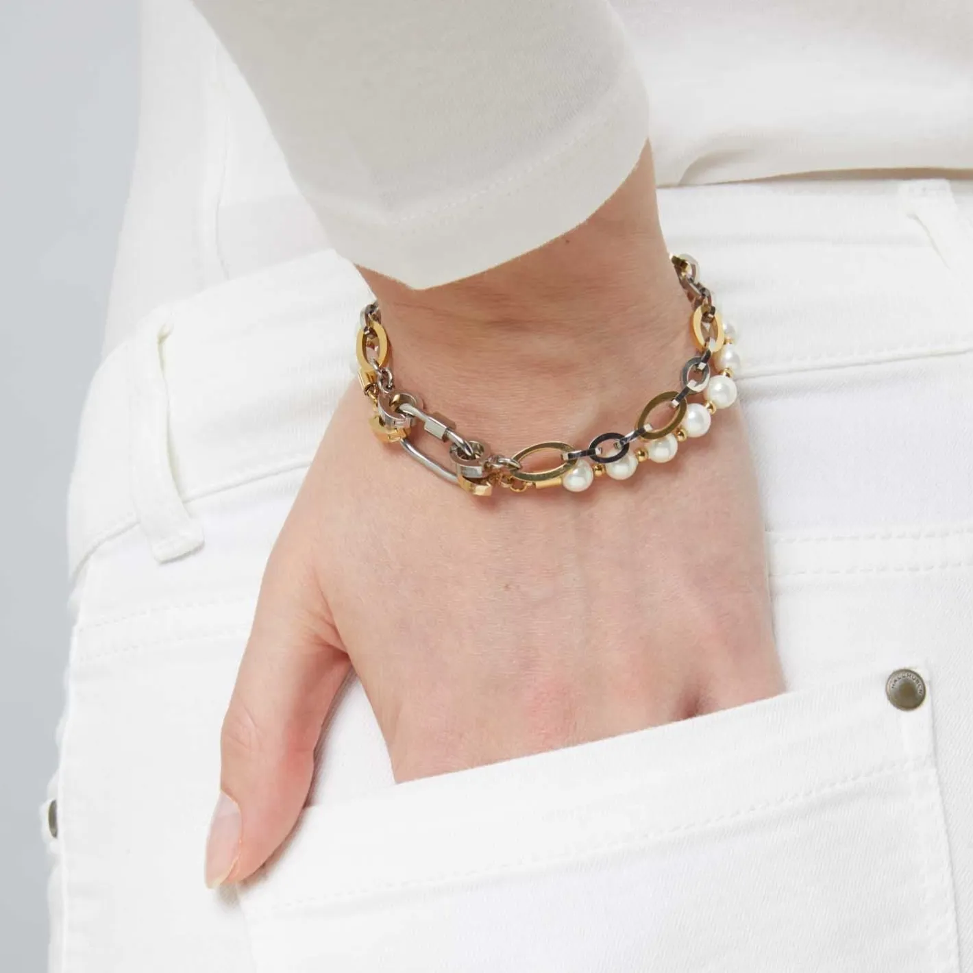 Set Halskette PAMELA 63 cm Clip & Mix*LEONARDO Discount