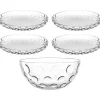 Set Schale/Teller CUCINA OPTIC 5-teilig*LEONARDO