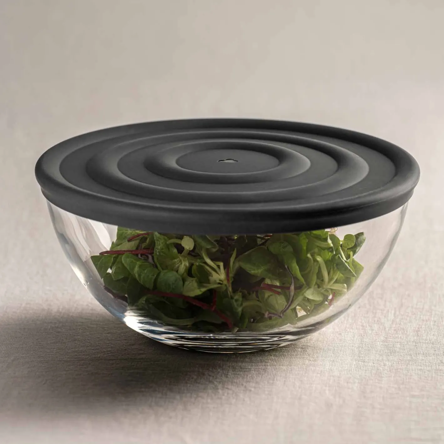 Silikondeckel CUCINA 22 cm anthrazit*LEONARDO Hot