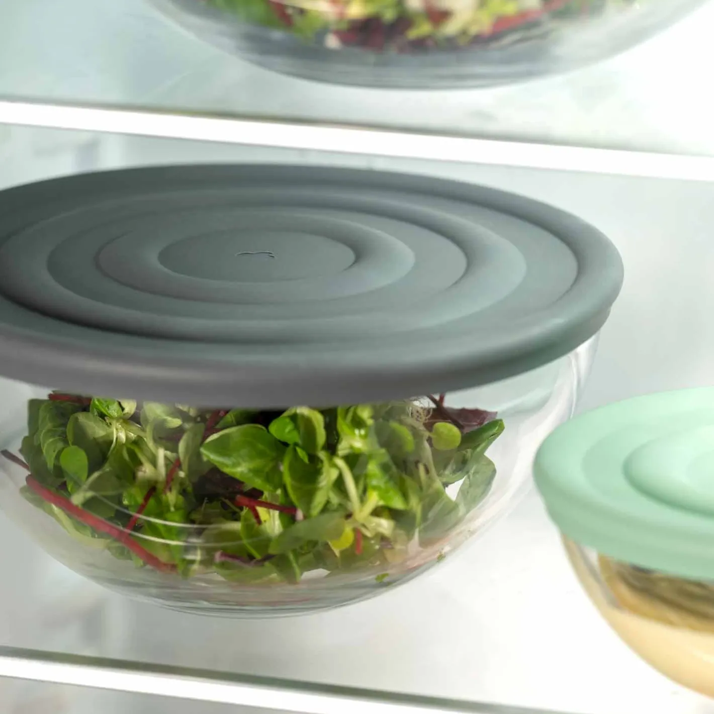 Silikondeckel CUCINA 22 cm anthrazit*LEONARDO Hot