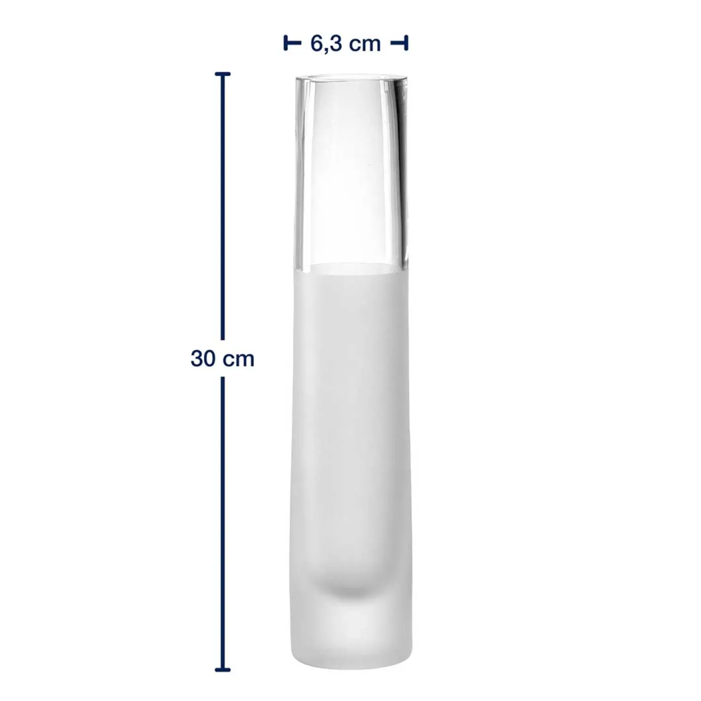 Solifleurvase NOVARA 30 cm satiniert*LEONARDO