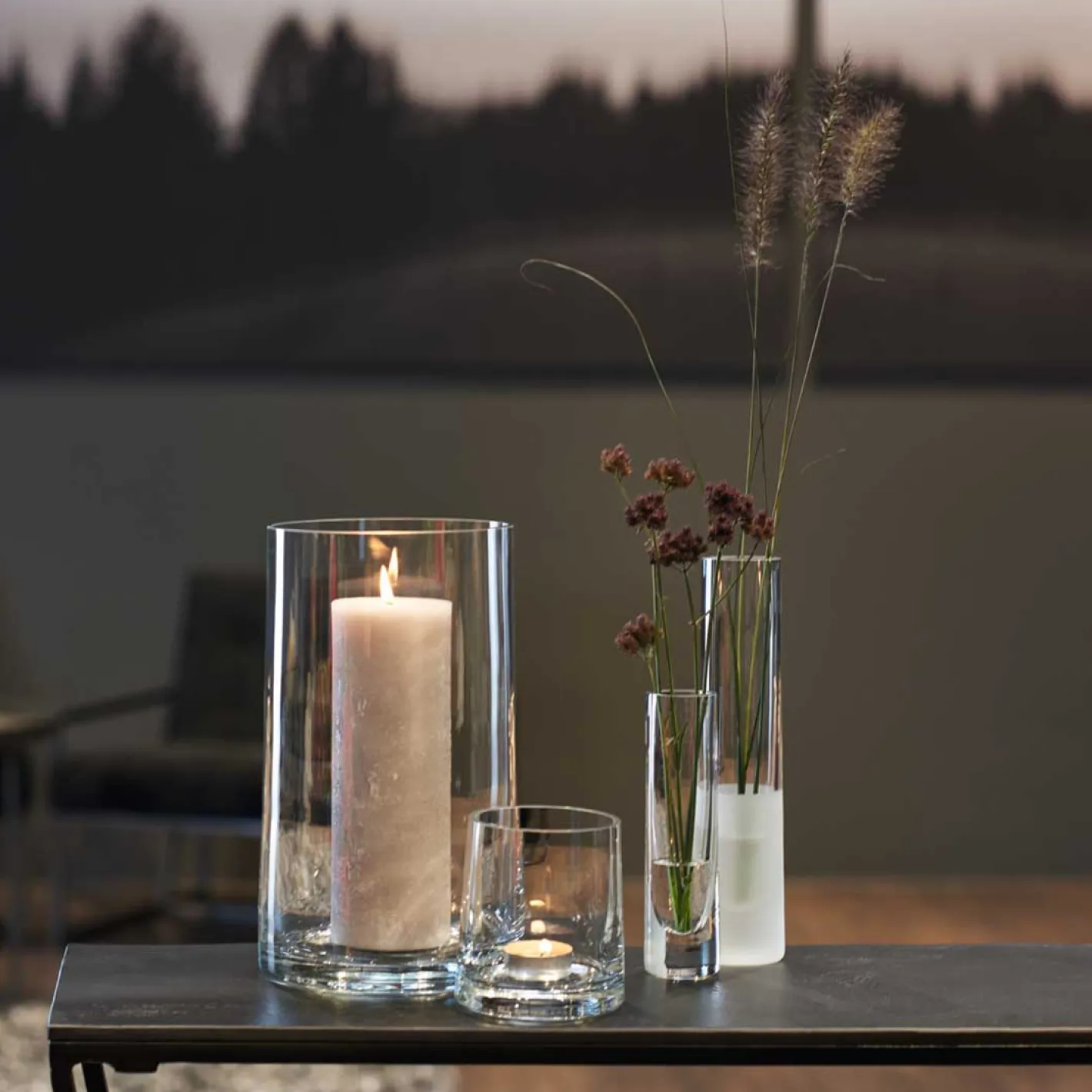 Solifleurvase NOVARA 30 cm satiniert*LEONARDO