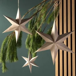 Sternhänger 29cm Holzfunier AUTENTICO*LEONARDO Clearance