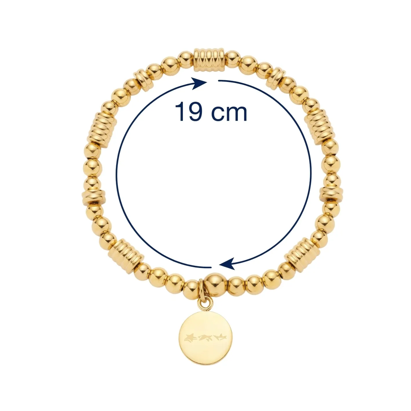 Stretch Armband ELISABETH gold*LEONARDO Discount