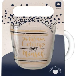 Tasse EMOZIONE 400 ml 'Du bist mein Lieblingsmensch'*LEONARDO Outlet