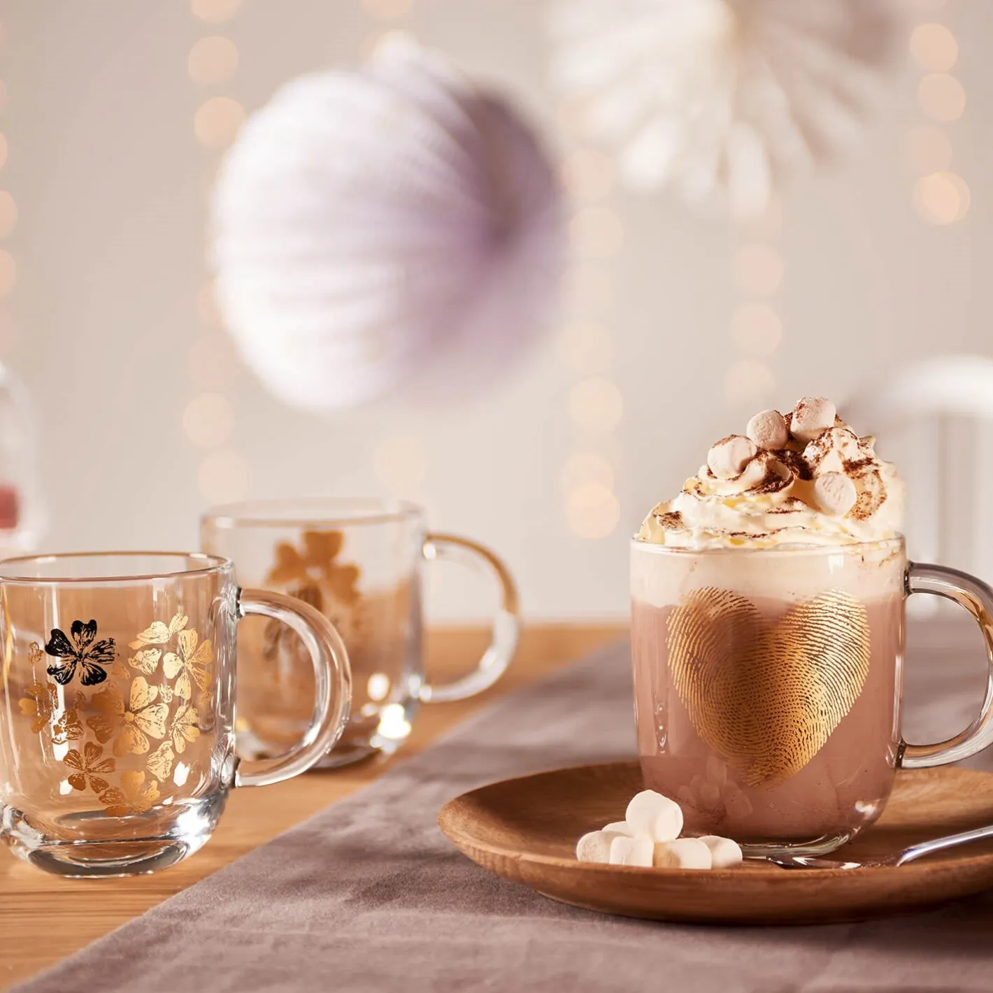 Tasse EMOZIONE 400 ml Fingerabdruck Herz*LEONARDO