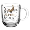 Tasse EMOZIONE 400 ml 'Love you to the moon and back'*LEONARDO Hot