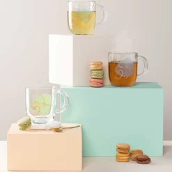 Tasse EMOZIONE 400 ml türkis 'Du bist wundervoll'*LEONARDO Hot