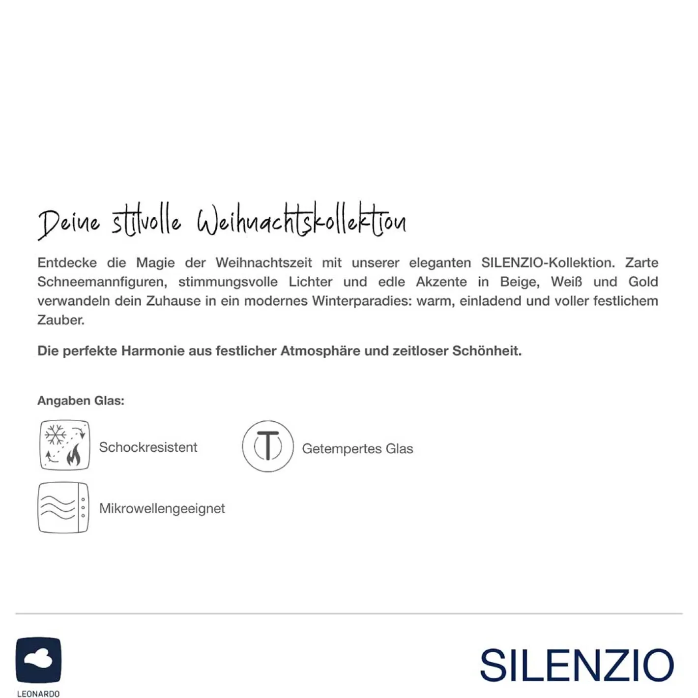 Tasse SILENZIO 400 ml 'JOY'*LEONARDO