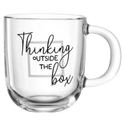 Tasse UFFICIO 400 ml 'Thinking outside the box'*LEONARDO Outlet