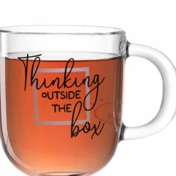Tasse UFFICIO 400 ml 'Thinking outside the box'*LEONARDO Outlet
