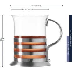 Teegläser BALANCE 220 ml 2er-Set*LEONARDO New