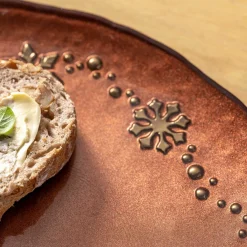 Teller 27cm rot AUTENTICO*LEONARDO Sale