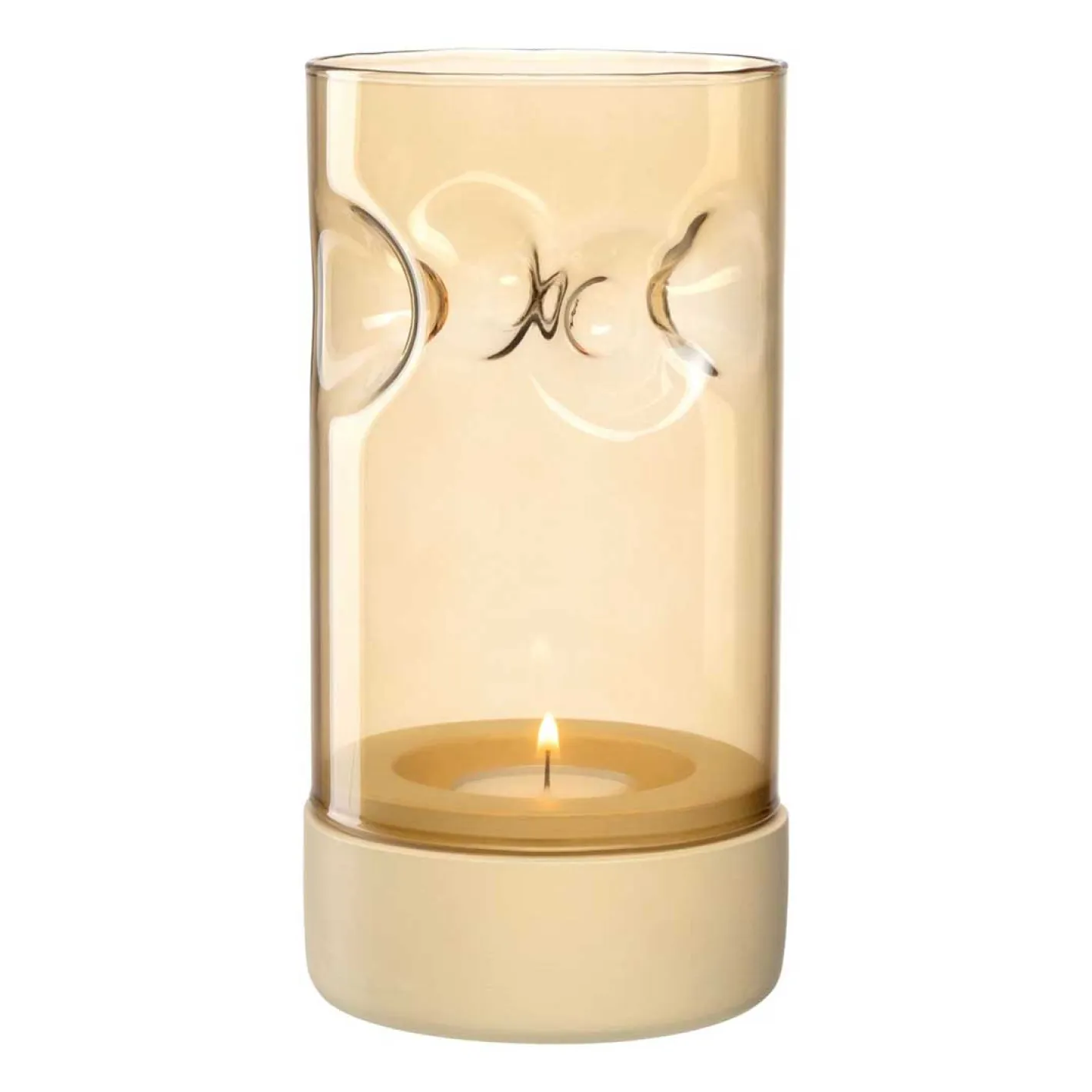 Tischlicht auf Sockel SOLE 19 cm gelb*LEONARDO Online