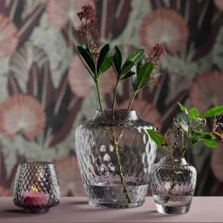 Tischlicht GIULIA 10 cm grau*LEONARDO