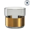 Tischlicht SILENZIO 9 cm grau*LEONARDO Best