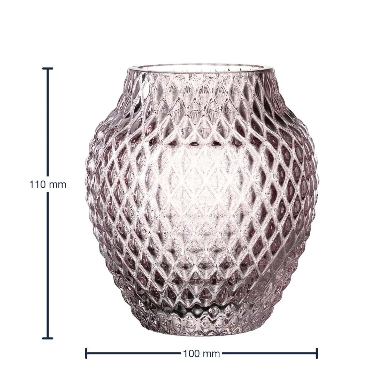 Tischvase POESIA 11 cm viola*LEONARDO Sale