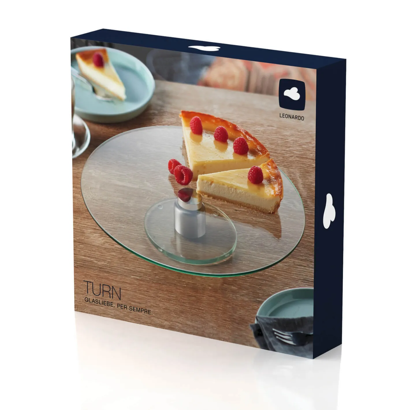 Tortenplatte TURN 33 cm drehbar*LEONARDO Outlet