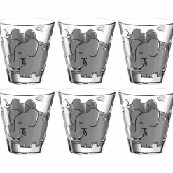 Trinkglas BAMBINI 215 ml Elefant 6er-Set*LEONARDO Sale