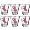 Trinkglas BAMBINI 215 ml Flamingo 6er-Set*LEONARDO Hot