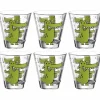 Trinkglas BAMBINI 215 ml Krokodil 6er-Set*LEONARDO