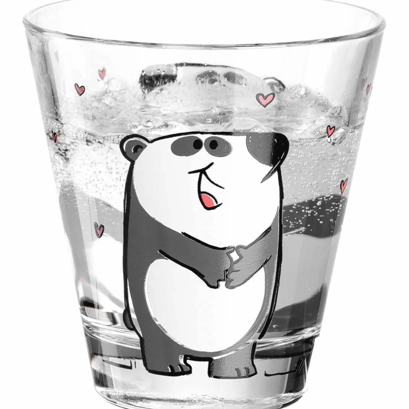 Trinkglas BAMBINI 215 ml Panda 6er-Set*LEONARDO Clearance