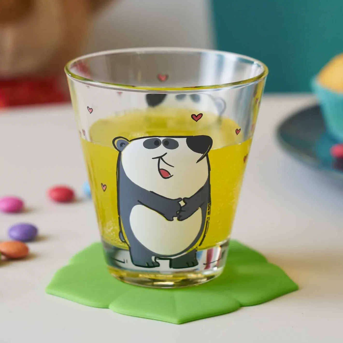 Trinkglas BAMBINI 215 ml Panda 6er-Set*LEONARDO Clearance