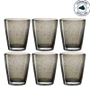 Trinkglas BURANO 330 ml dunkelgrau 6er-Set*LEONARDO New