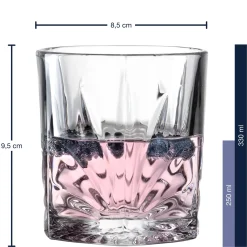 Trinkglas CAPRI 330 ml 4er-Set*LEONARDO Hot