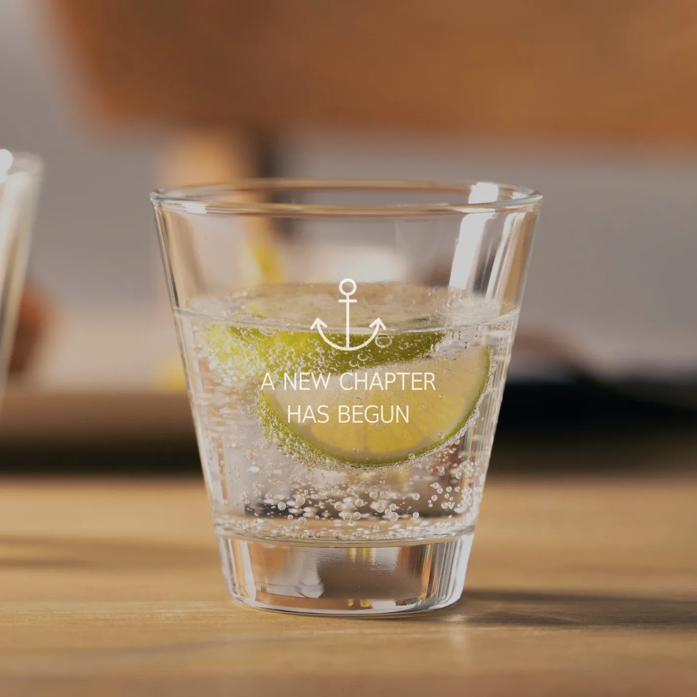 Trinkglas CIAO 215 ml mit persönlicher Gravur*LEONARDO