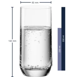 Trinkglas DAILY 330 ml 6er-Set*LEONARDO Online