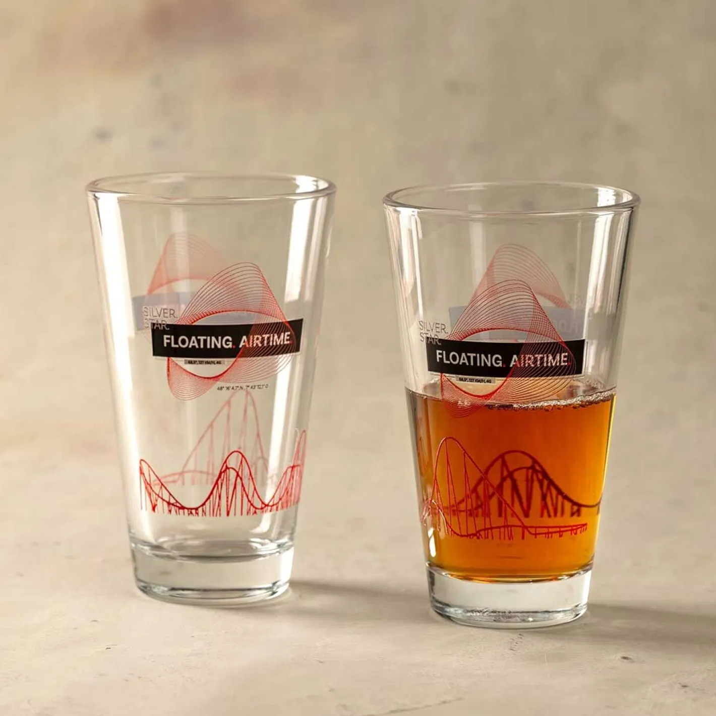 Trinkglas Europa-Park Rust Silver Star 300 ml*LEONARDO Online