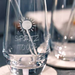 Trinkglas Geschenkset PUCCINI 5-teilig 365 ml mit persönlicher Gravur*LEONARDO Hot