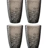 Trinkglas MATERA 340 ml anthrazit 4er-Set*LEONARDO Hot