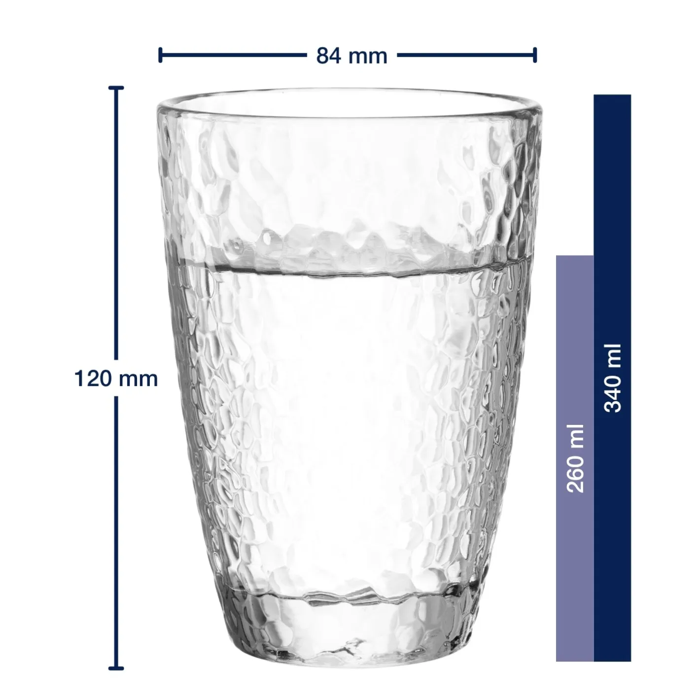 Trinkglas MATERA 340 ml 4er-Set*LEONARDO Clearance