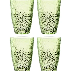Trinkglas MATERA 340 ml grün 4er-Set*LEONARDO Hot