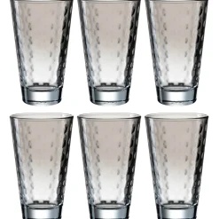 Trinkglas OPTIC 300 ml grau 6er-Set*LEONARDO Hot