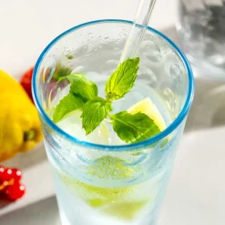 Trinkglas OPTIC 540 ml hellblau 4er Set*LEONARDO