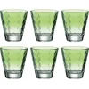 Trinkglas OPTIC 215 ml hellgrün 6er-Set*LEONARDO