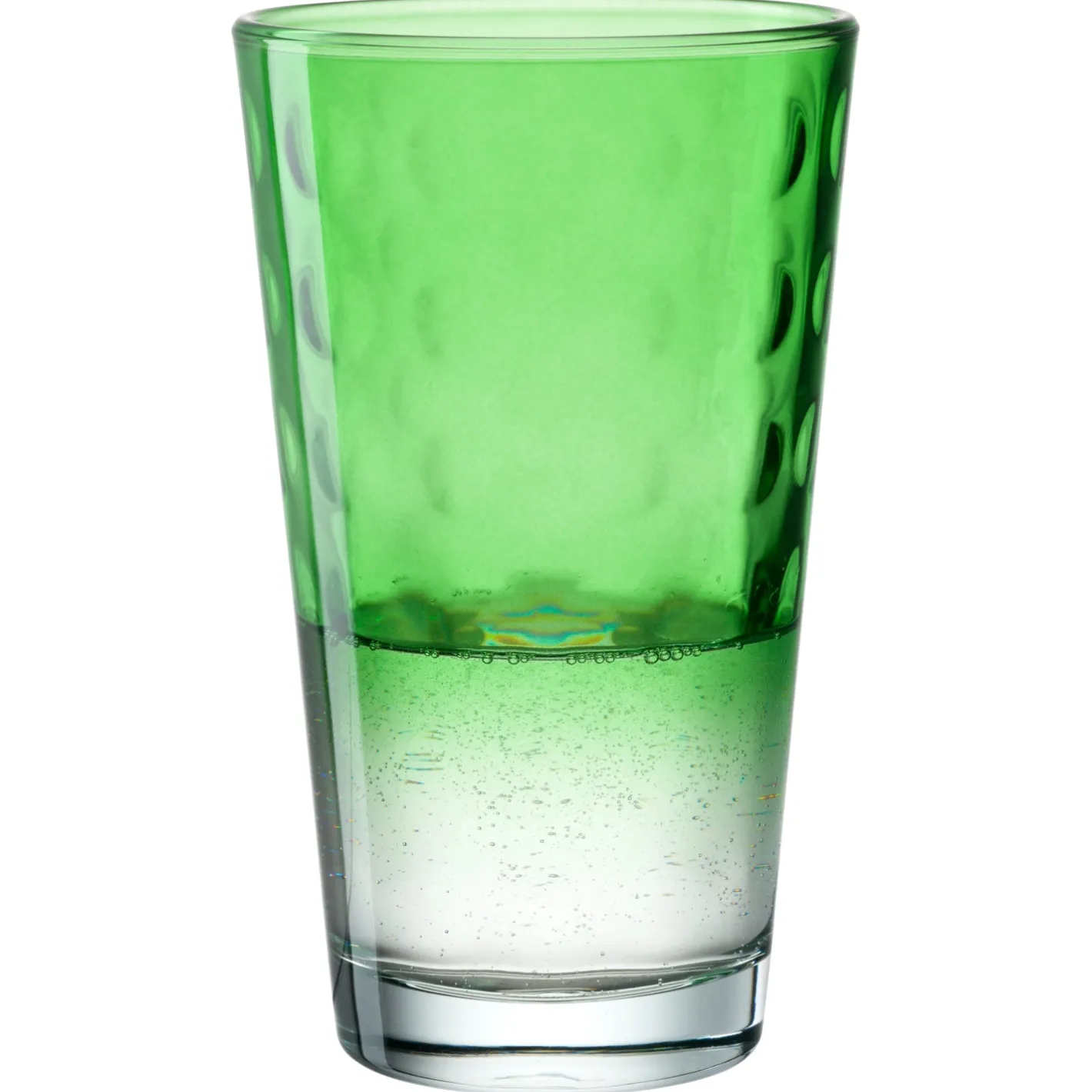 Trinkglas OPTIC 540 ml hellgrün 4er Set*LEONARDO Hot