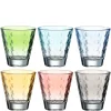 Trinkglas OPTIC 215 ml Pastell 6er-Set*LEONARDO New