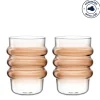 Trinkglas SOLE 440 ml apricot 2er-Set*LEONARDO Best