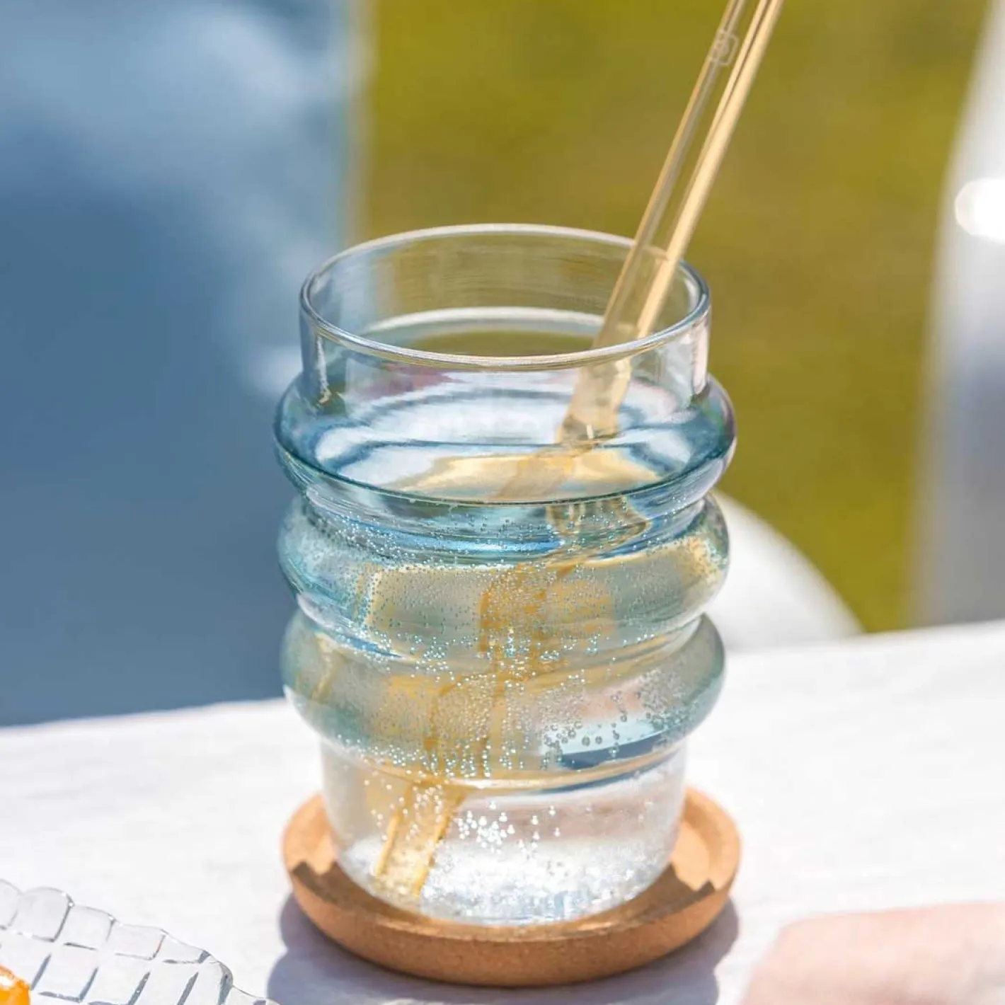 Trinkglas SOLE 440 ml blau 2er-Set*LEONARDO New