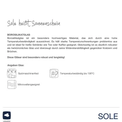 Trinkglas SOLE 440 ml 2er-Set*LEONARDO Clearance