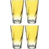 Trinkglas TWIST 300 ml gelb 4er-Set*LEONARDO Best