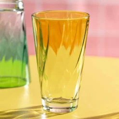 Trinkglas TWIST 300 ml gelb 4er-Set*LEONARDO Best