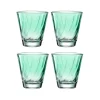 Trinkglas TWIST 215 ml grün 4er-Set*LEONARDO New